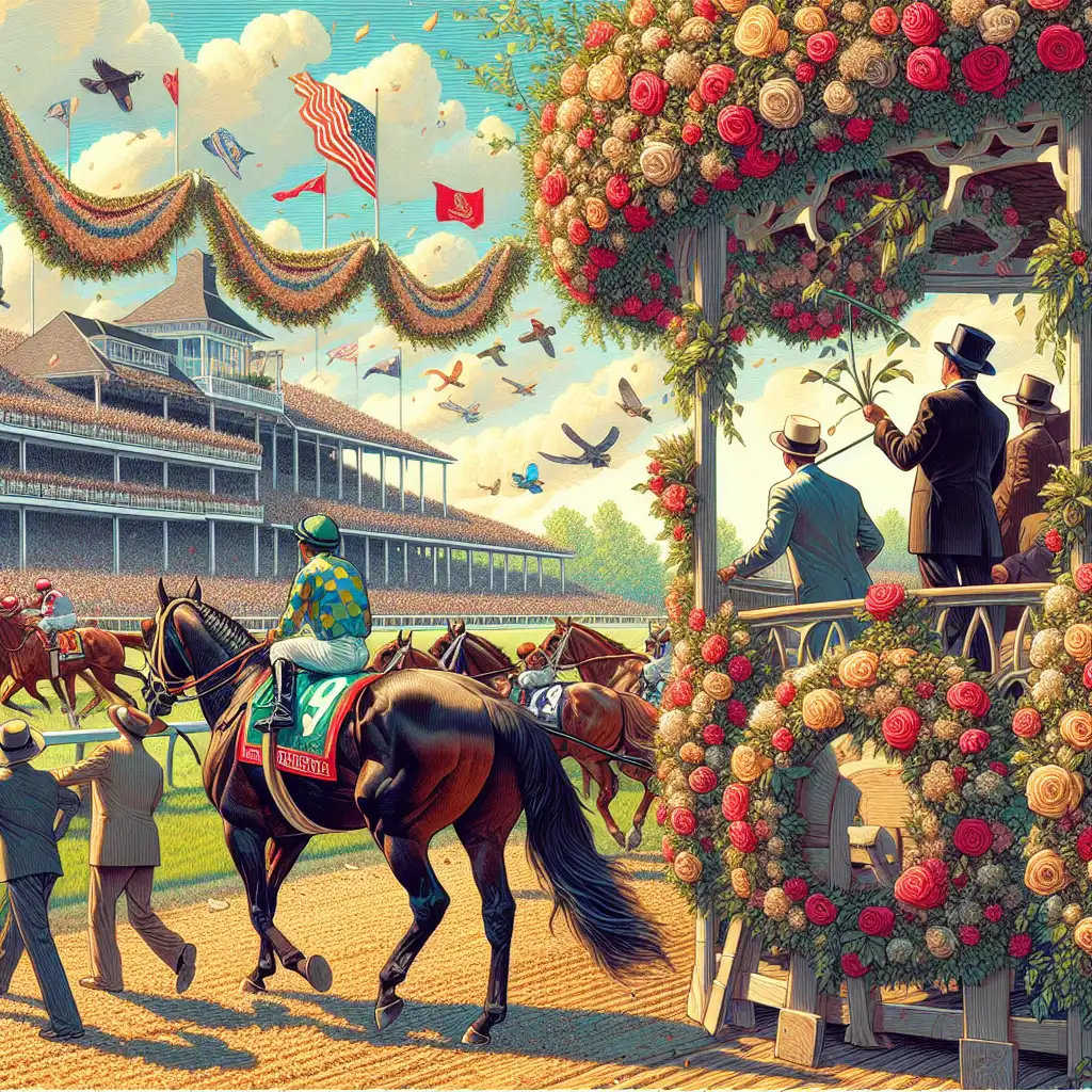 A look at the rich traditions of the Kentucky Derby, including the garland of roses, mint juleps, and "My Old Kentucky Home."