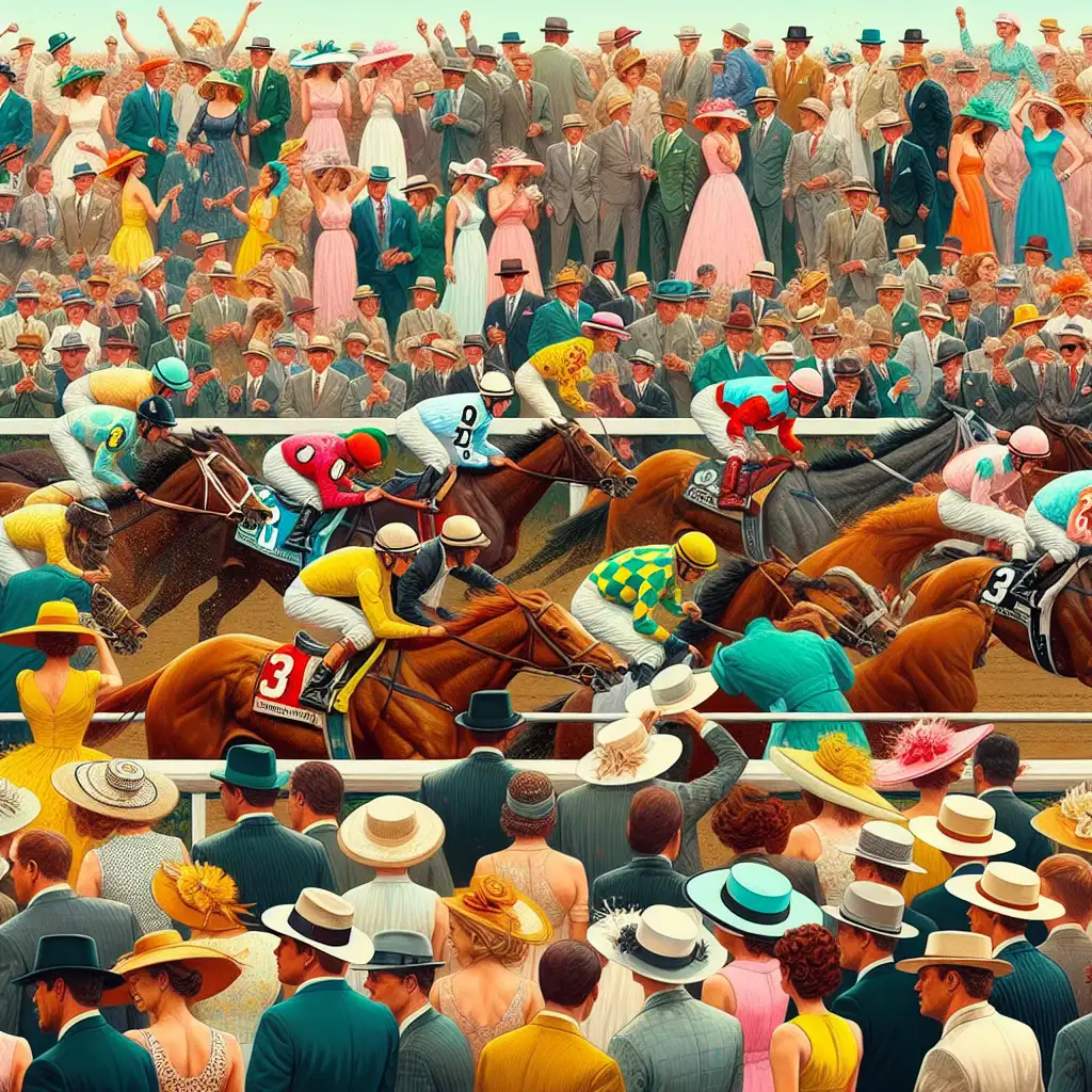 An examination of the Kentucky Derby's impact on local and national economies, including betting statistics and tourism.